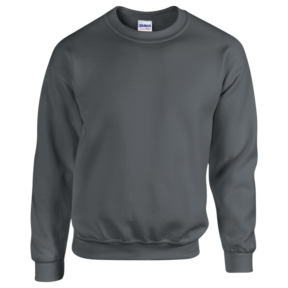 (3XL, Charcoal Grey) Gildan Mens Heavy Blend Sweatshirt
