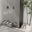 URBN Living (Black & Grey) 3 Door 4 Drawer Wardrobe Storage Shelf Hanging Bedroom Modern Furniture 6