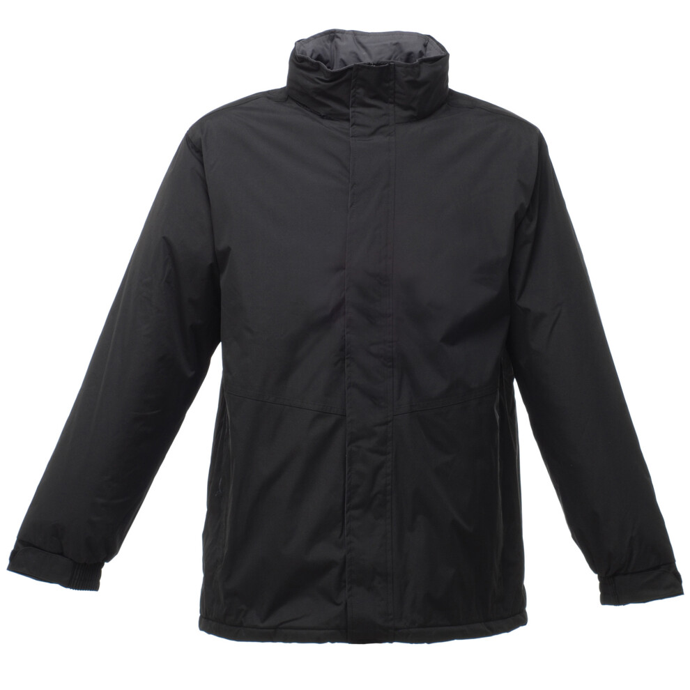(12, Black) Regatta Womens/Ladies Beauford Insulated Waterproof Windproof Performance Jacket