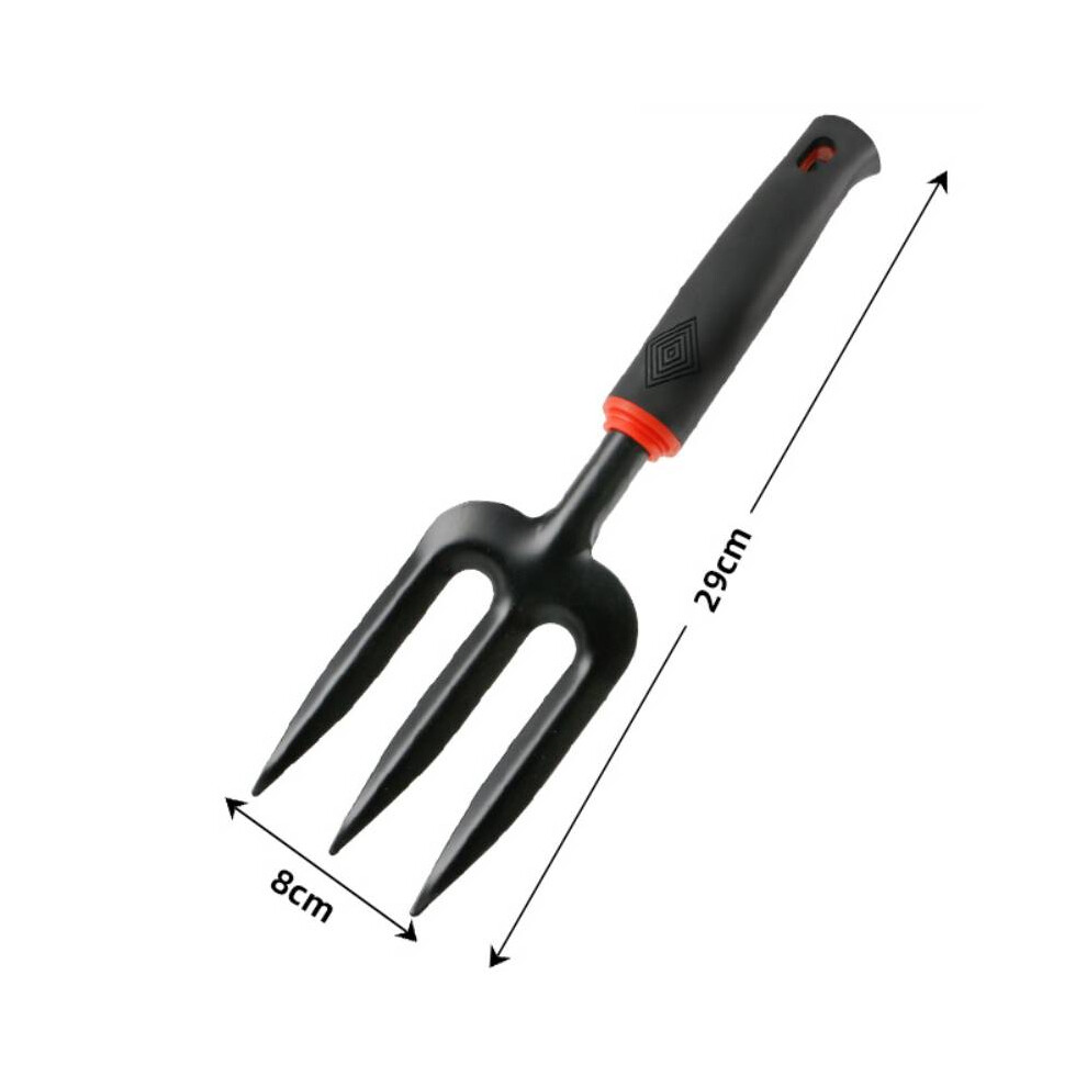(Fork) Garden Cast Iron Tool Hand Fork Trowel Planting Digging Outdoor Gardening