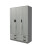 URBN Living (Grey & Ash Grey) 3 Door 4 Drawer Wardrobe Storage Shelf Hanging Bedroom Modern Furniture 5