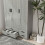 URBN Living (Grey & Ash Grey) 3 Door 4 Drawer Wardrobe Storage Shelf Hanging Bedroom Modern Furniture 6