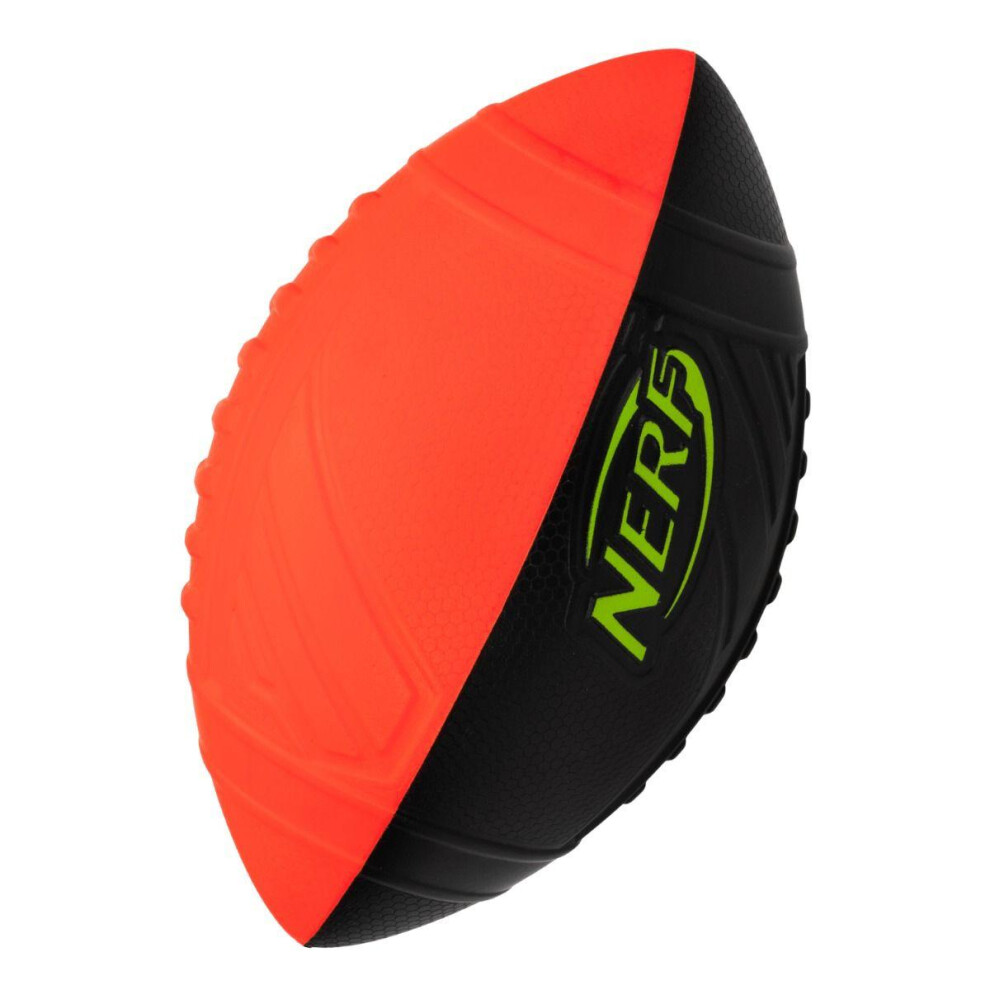 (9in, Red/Black) Nerf Pro Grip American Football