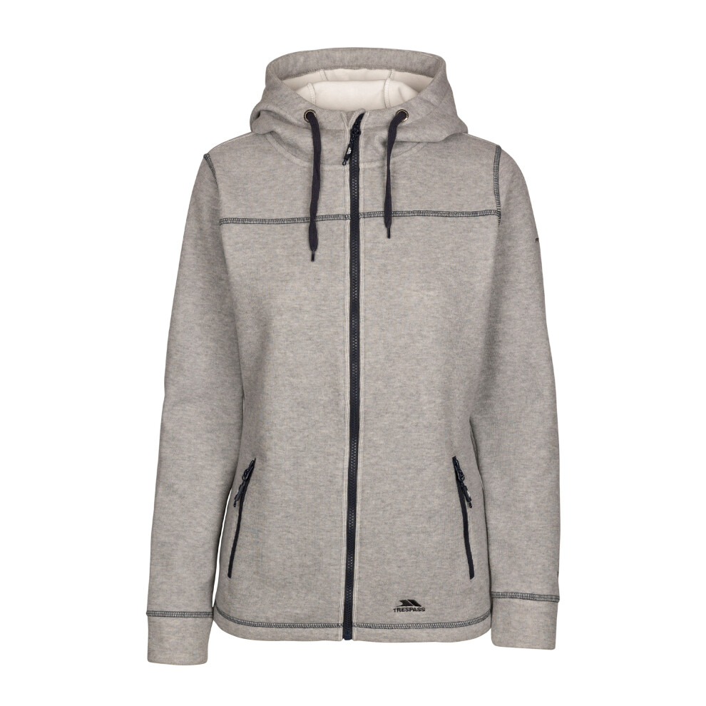 Women's Trespass Womens/Ladies Runpal At400 Fleece Jacket - Grey - Size: 18/20