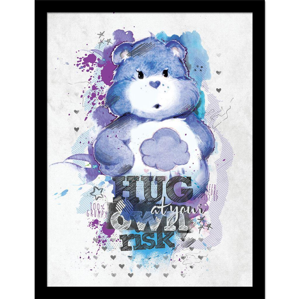 Care Bears Hug At Your Own Risk Framed Poster