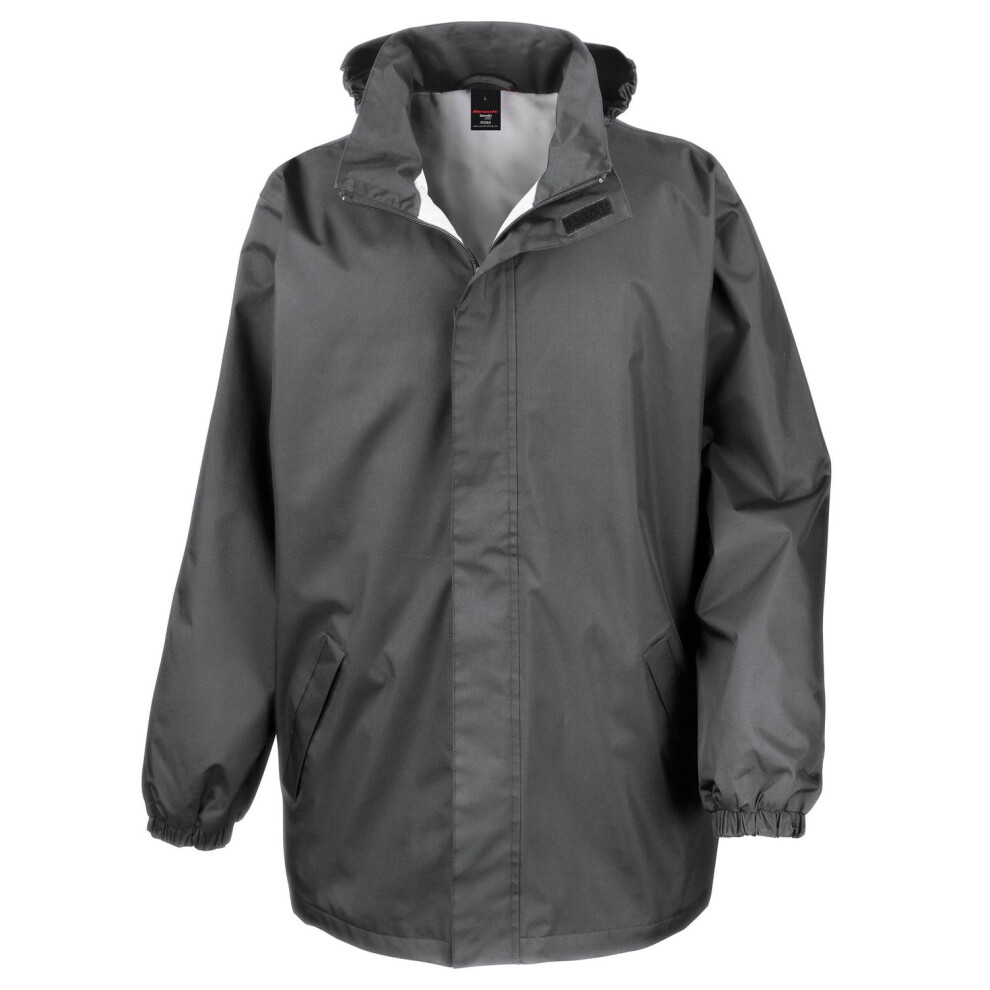 (S, Steel Grey) Result Core Unisex Adult Midweight Jacket