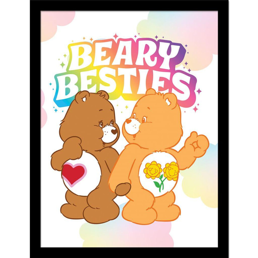 Care Bears Bearly Besties Framed Poster