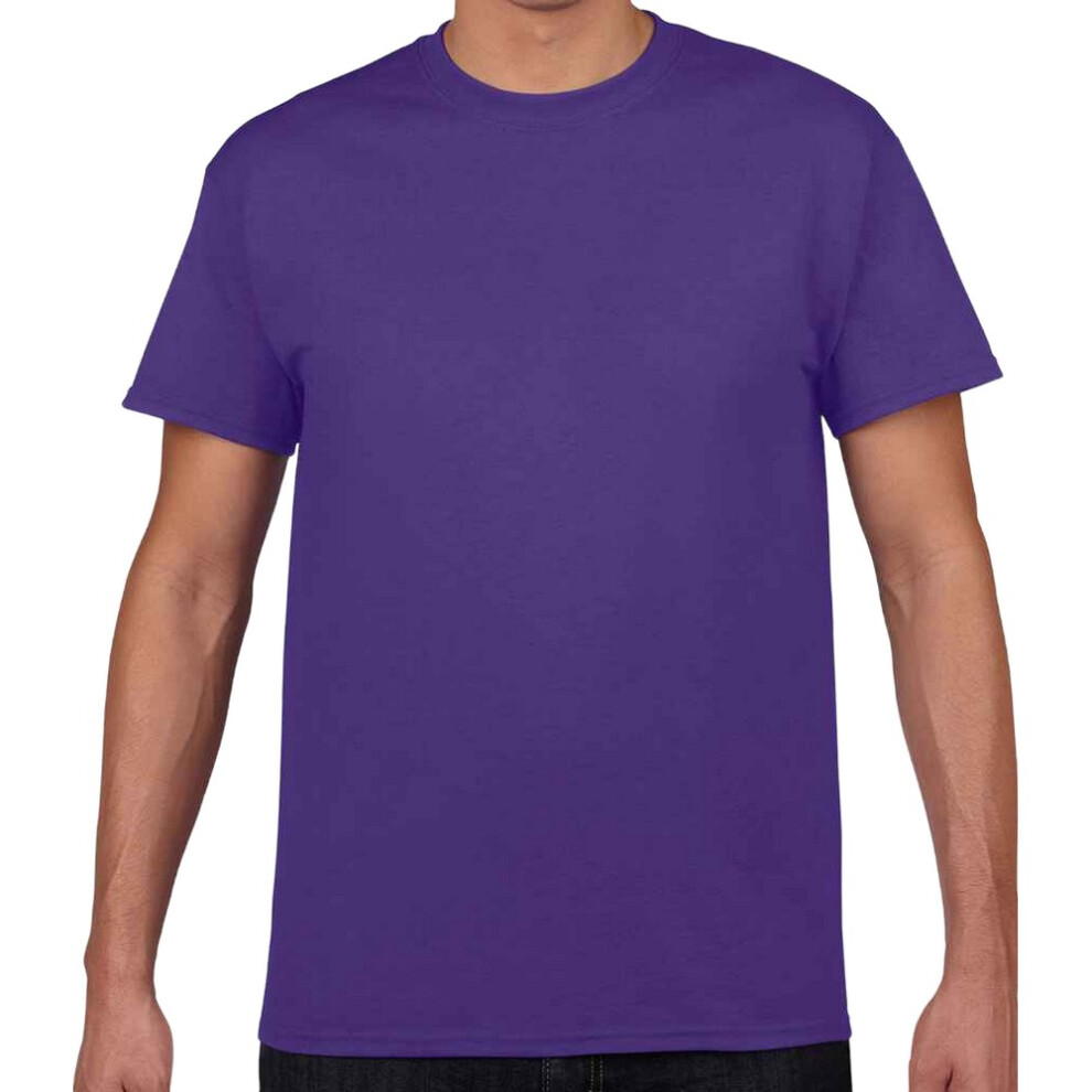 (3XL, Lilac) Gildan Adults Unisex Heavy Cotton T Shirt