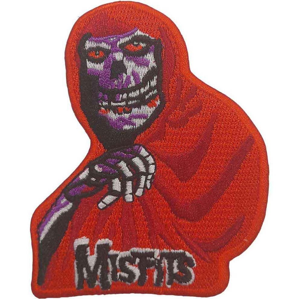 Misfits Red Cape Fiend Woven Patch