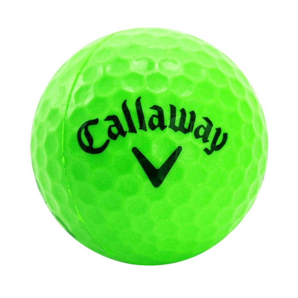 (One Size, Neon Green) Callaway Soft Flight Golf Balls (Pack of 9)