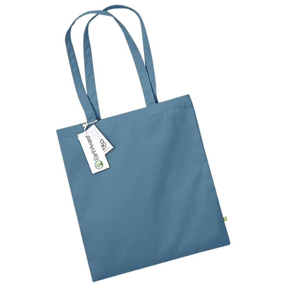 Westford Mill Unisex Blue Earthaware Organic Bag For Life Tote Bag