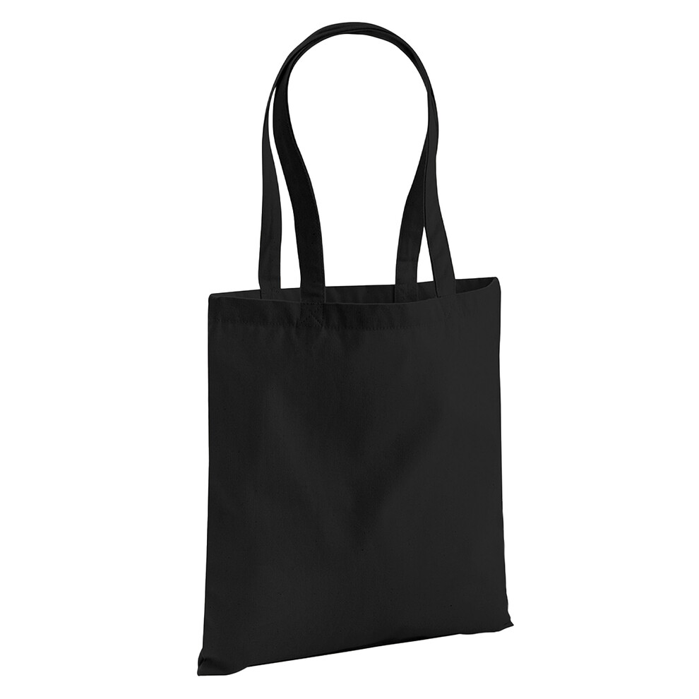 Westford Mill Unisex Black Earthaware Organic Bag For Life Tote Bag