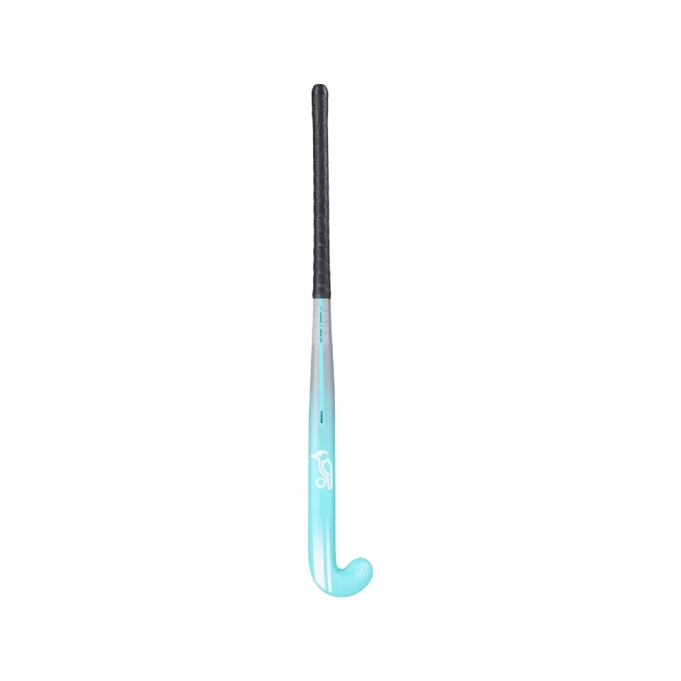 (36.5in, Blue/White) Kookaburra Mid Bow Lightweight Fusion Hockey Stick