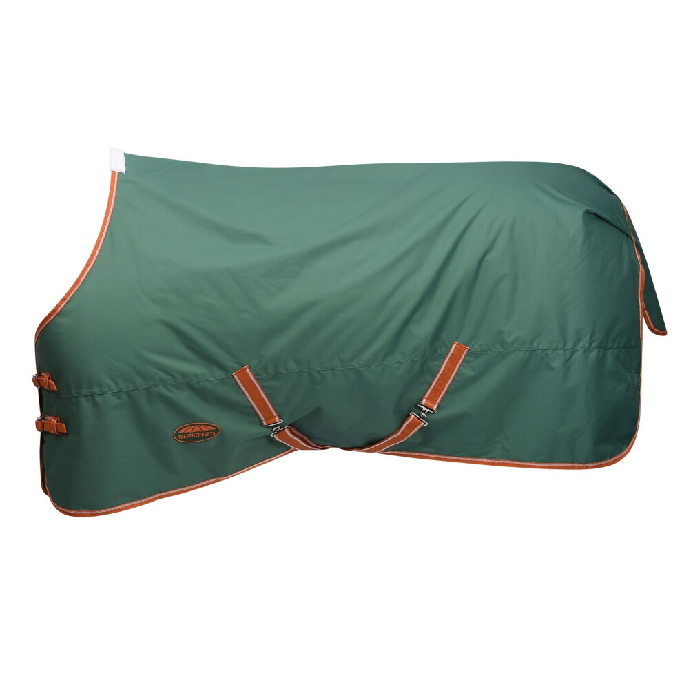 (6', Green/Burn Orange/White) Weatherbeeta Comfitec Tyro Plus Standard-Neck Lightweight Horse Rug