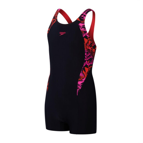 Speedo Speedo Girls Printed Panelled Legsuit