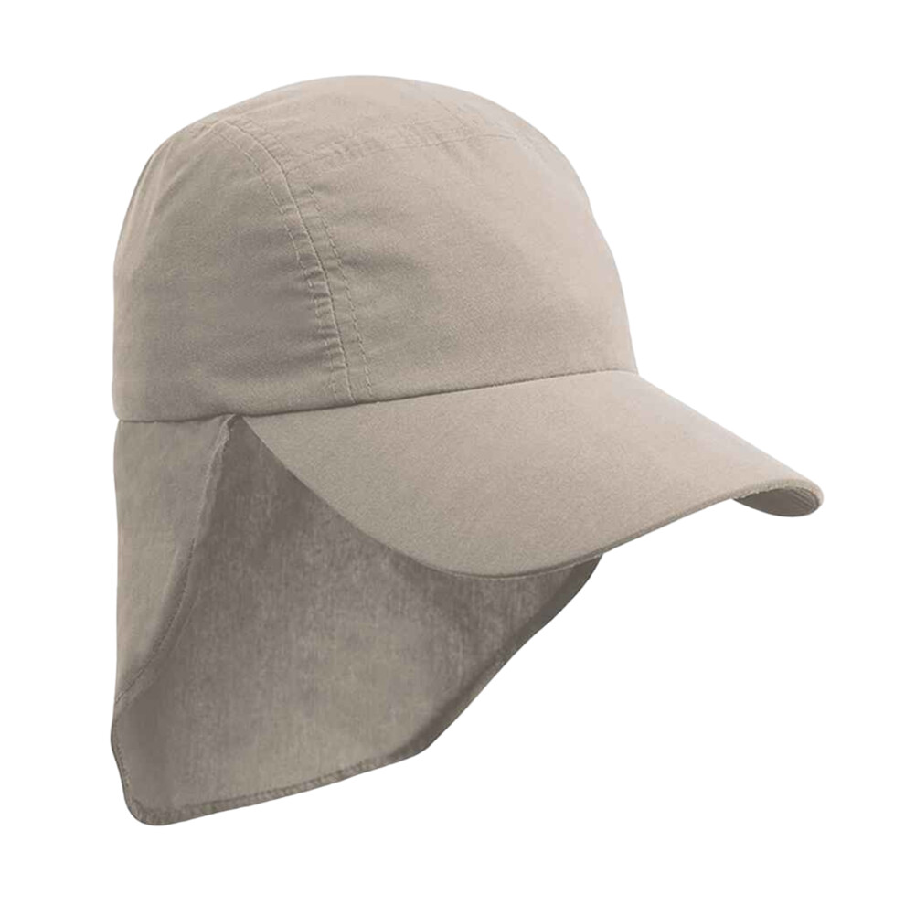 (One Size, Khaki) Result Headwear Unisex Adult Legionnaires Cap