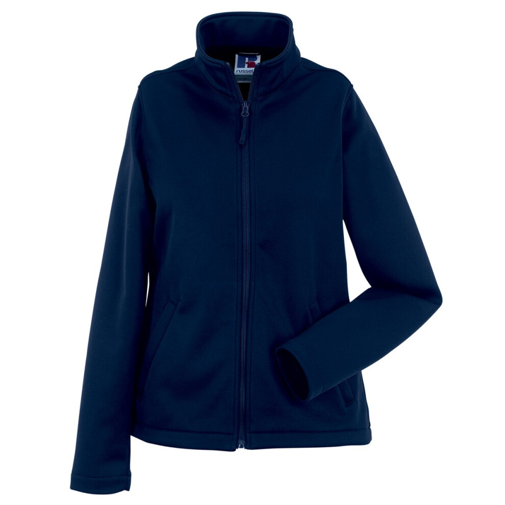 (XXL, French Navy) Russell Womens/Ladies Smart Soft Shell Jacket