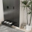 URBN Living (White & Black) 3 Door 4 Drawer Wardrobe Storage Shelf Hanging Bedroom Modern Furniture 6