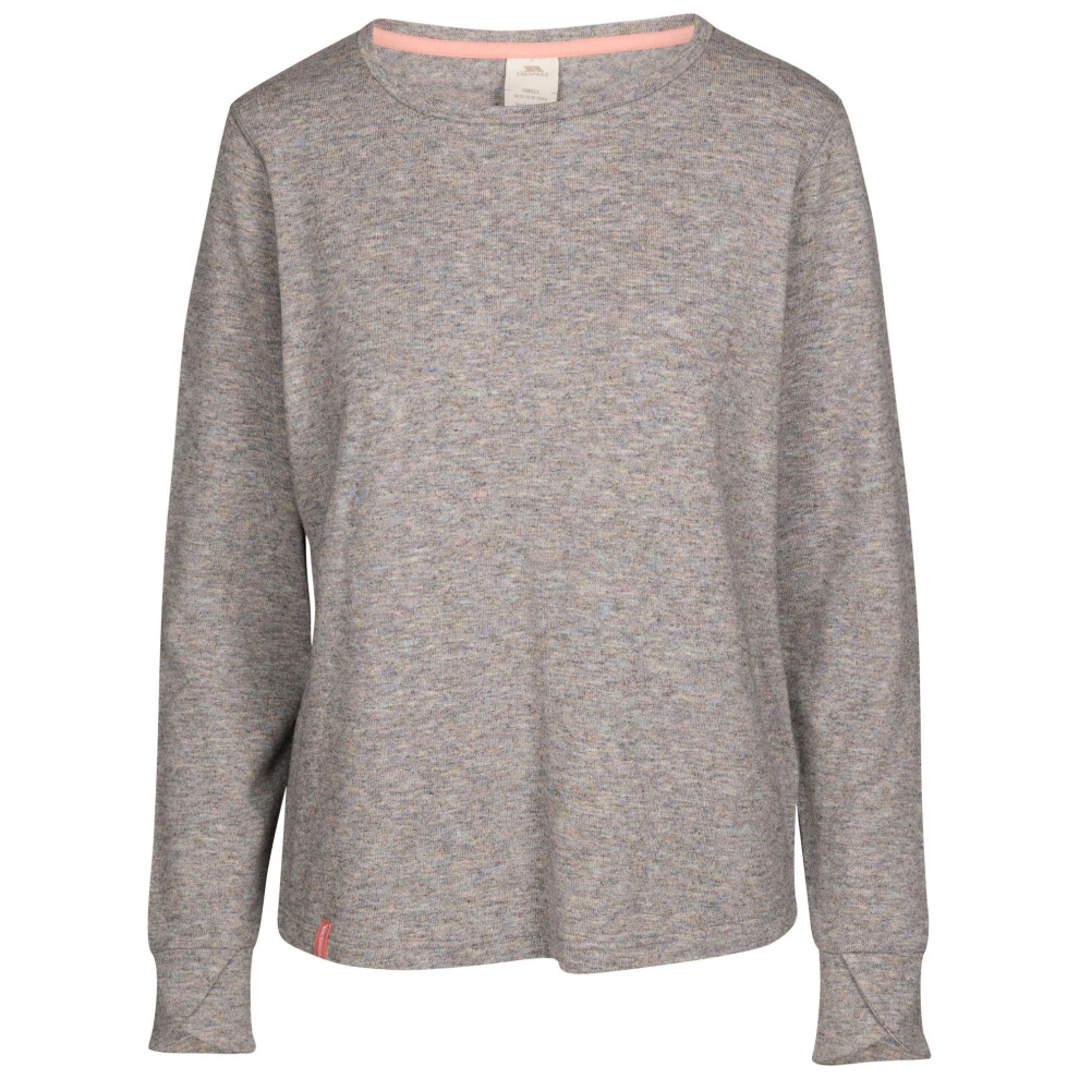 (L, Grey) Trespass Womens/Ladies Rina Marl Long-Sleeved Top