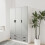 URBN Living (White & Grey) 3 Door 4 Drawer Wardrobe Storage Shelf Hanging Bedroom Modern Furniture 2