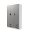 URBN Living (White & Grey) 3 Door 4 Drawer Wardrobe Storage Shelf Hanging Bedroom Modern Furniture 5