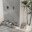 URBN Living (White & Grey) 3 Door 4 Drawer Wardrobe Storage Shelf Hanging Bedroom Modern Furniture 6