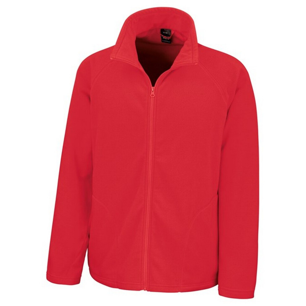 (XS, Red) Result Core Mens Microfleece Jacket