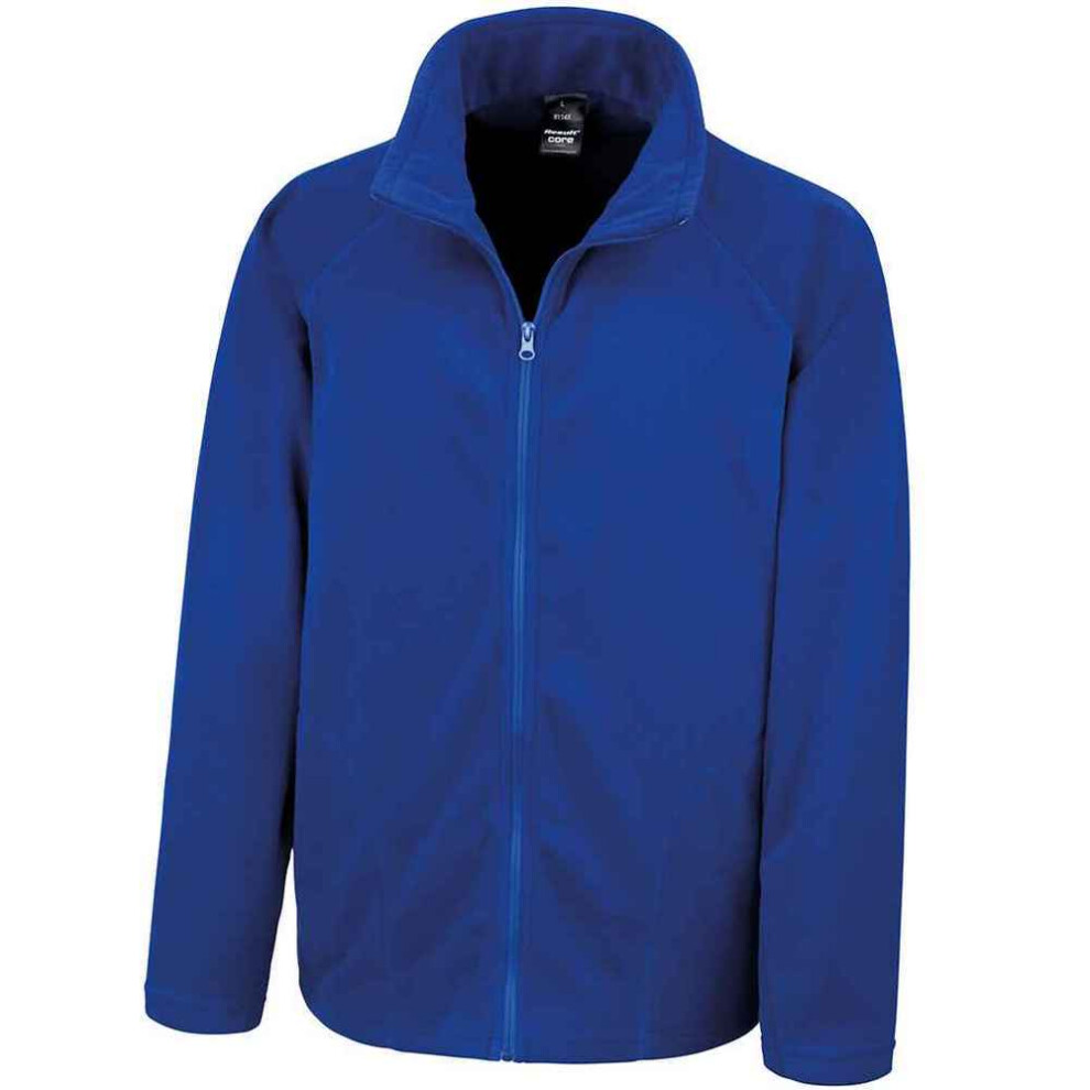 (M, Royal Blue) Result Core Mens Microfleece Jacket