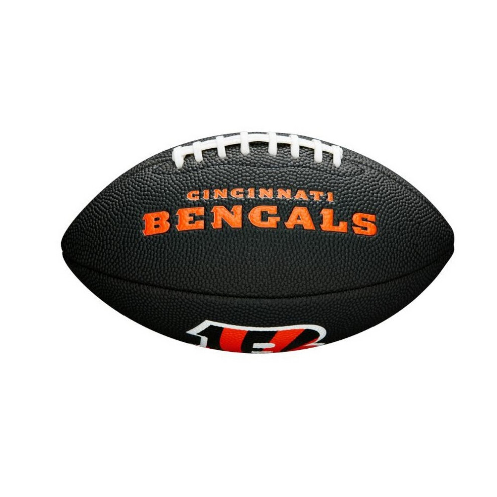 Wilson NFL Cincinnati Bengals Synthetic Leather Soft Touch American Football