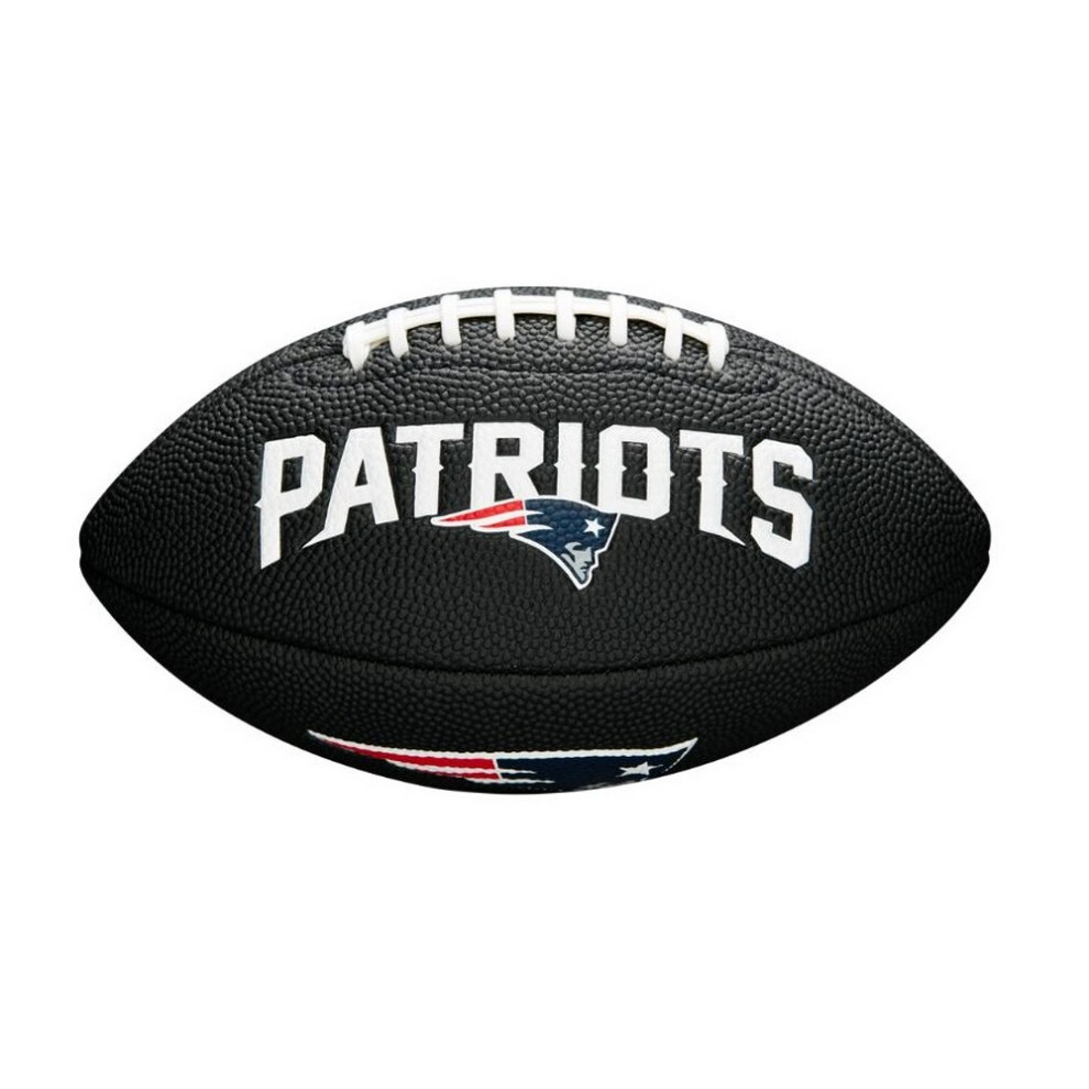 Wilson NFL New England Patriots Synthetic Leather Soft Touch American Football