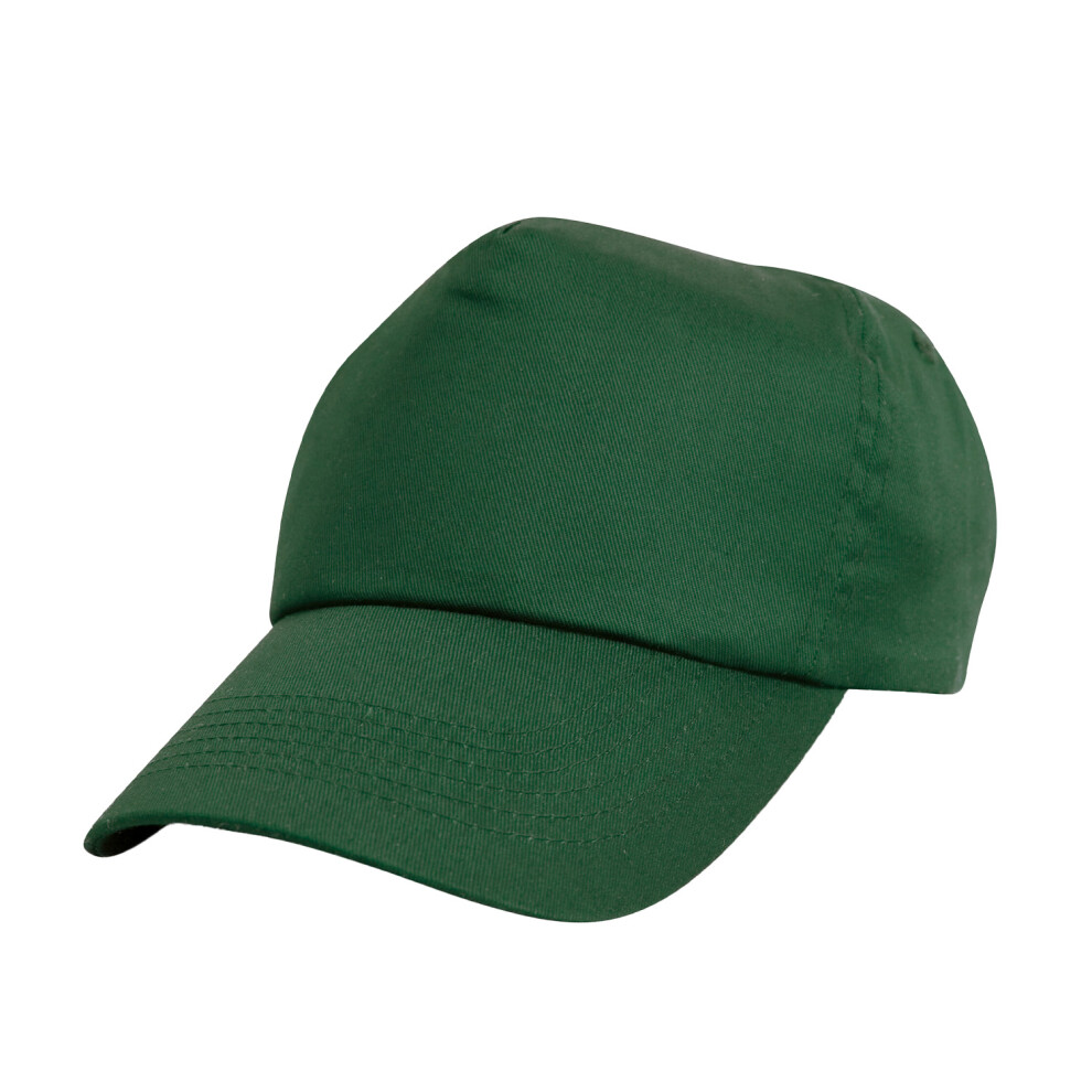 (One Size, Bottle Green) Result Headwear Cotton Baseball Cap