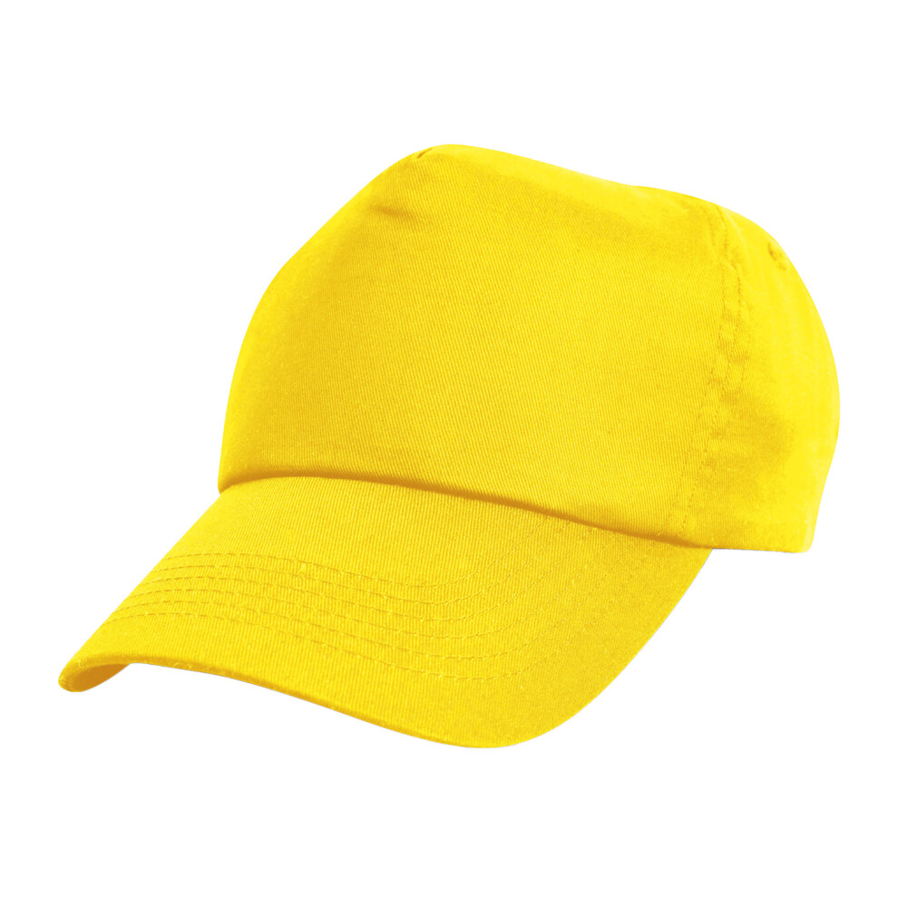 (One Size, Yellow) Result Headwear Cotton Baseball Cap