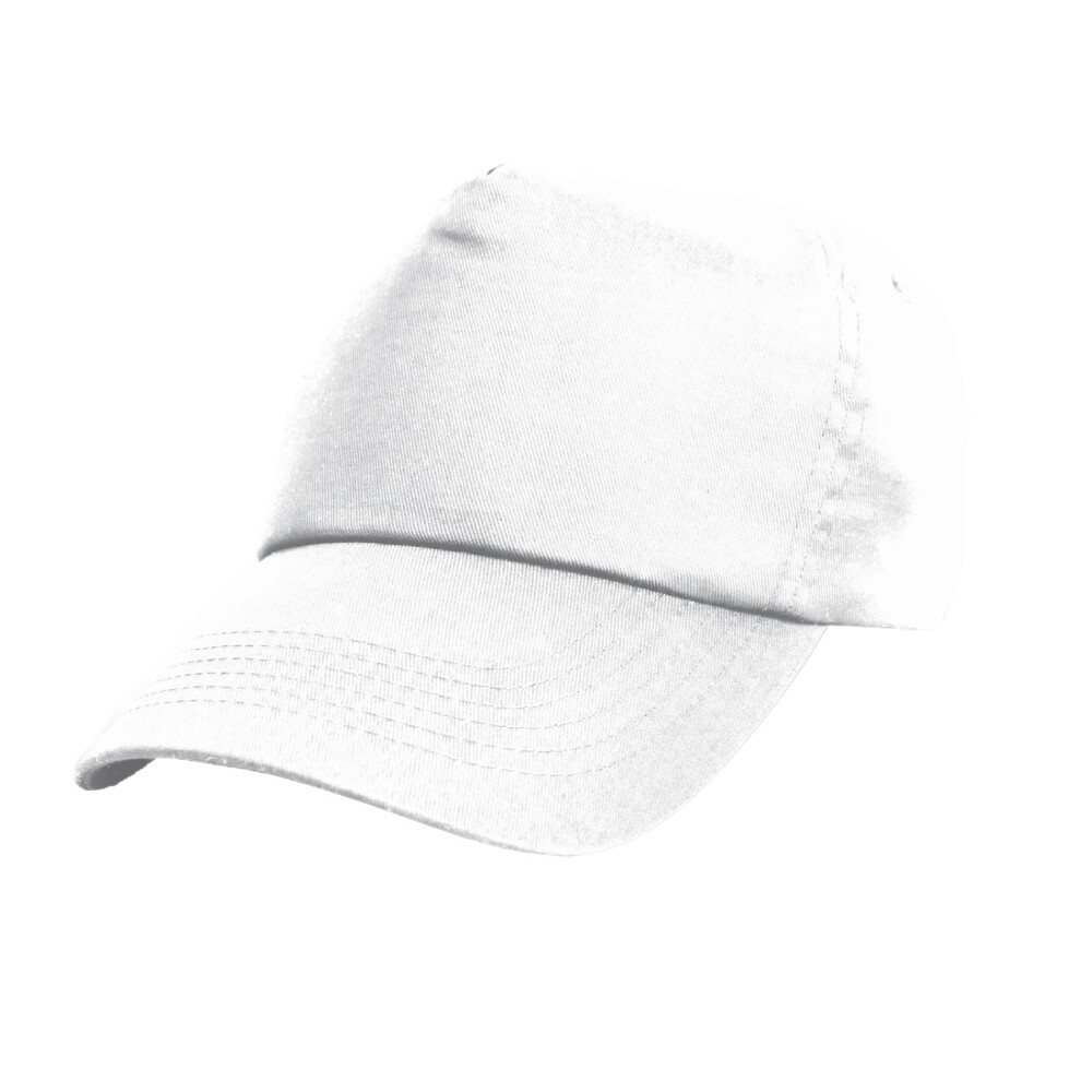 (One Size, White) Result Headwear Cotton Baseball Cap