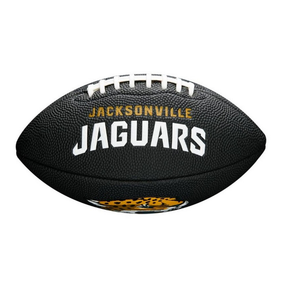 Wilson NFL Jacksonville Jaguars Synthetic Leather Soft Touch American Football