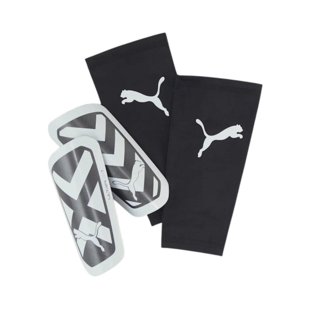 (L, Black/White) Puma Unisex Adult Ultra Light Sleeve Guard