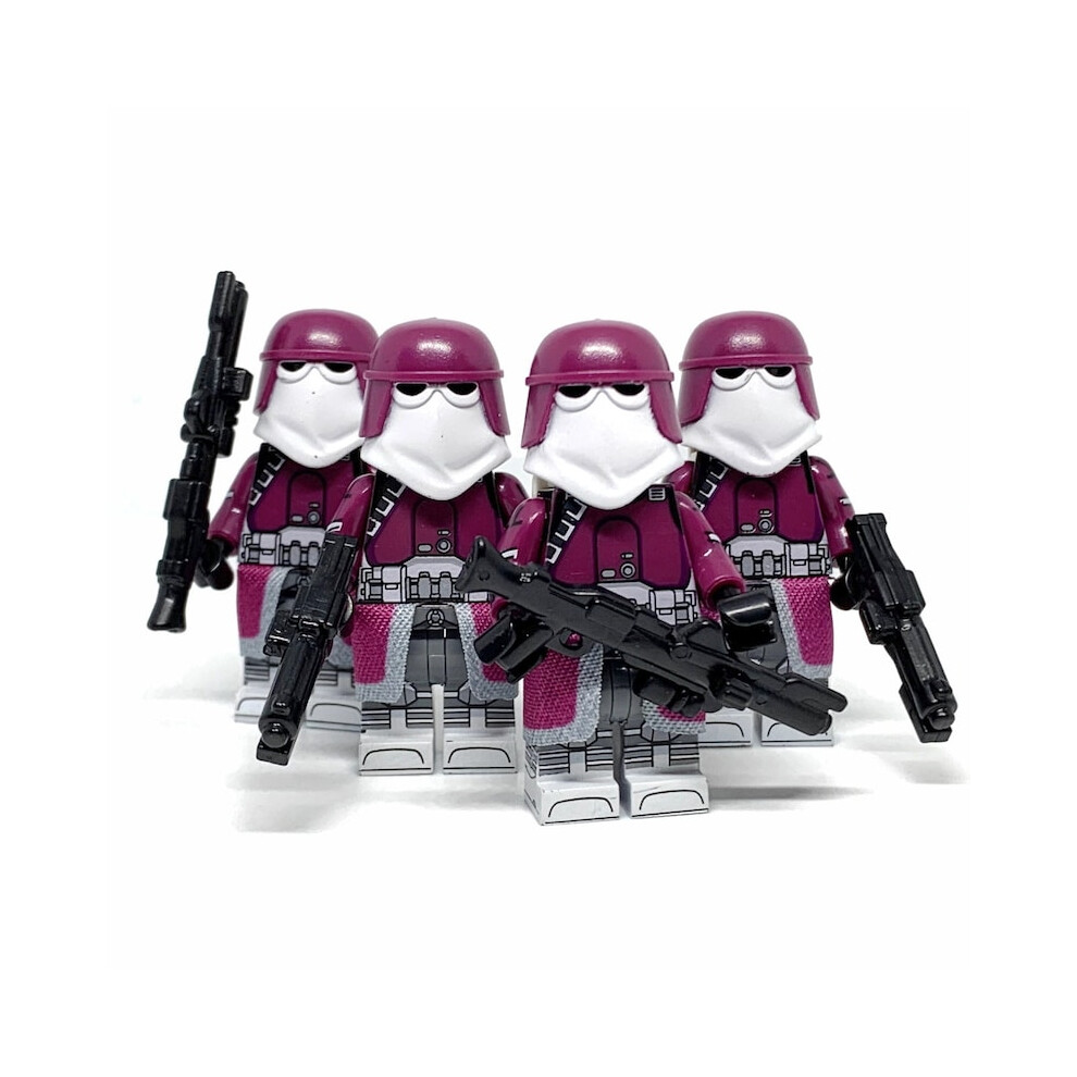 Bysion Nova Corps Galactic Marine Custom Minifiguren Star Wars 21St Nova Corps Purple Clone Troopers Elite Snow Troopers Ki-Adi-Mundi