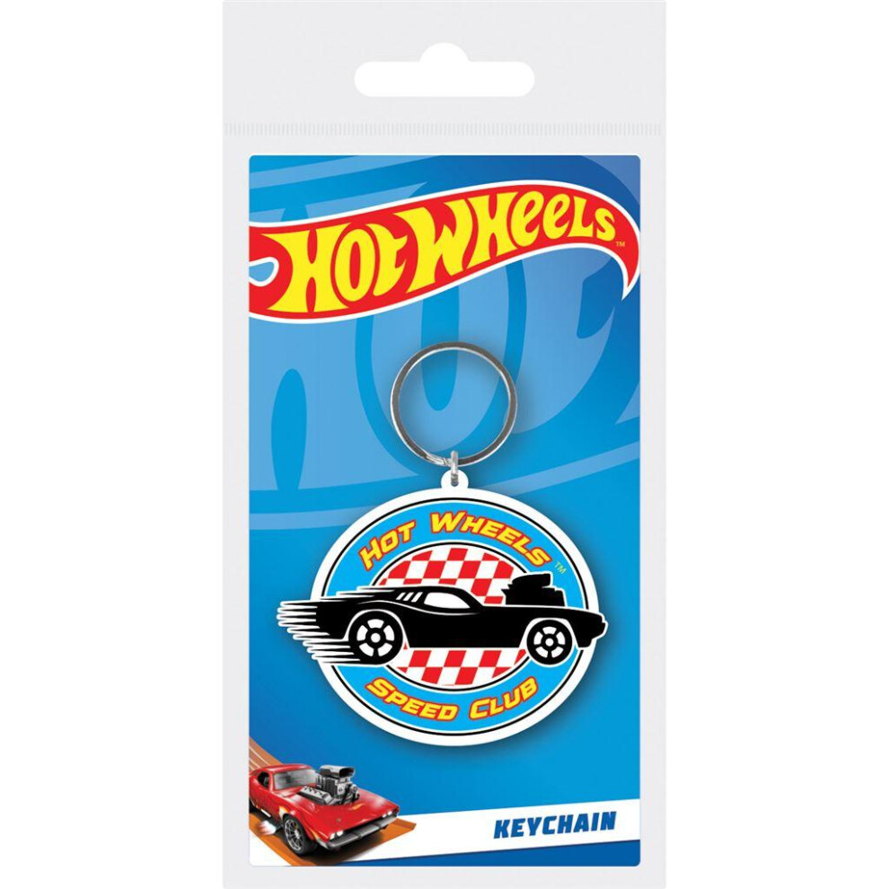 Hot Wheels Speed Club PVC Keyring