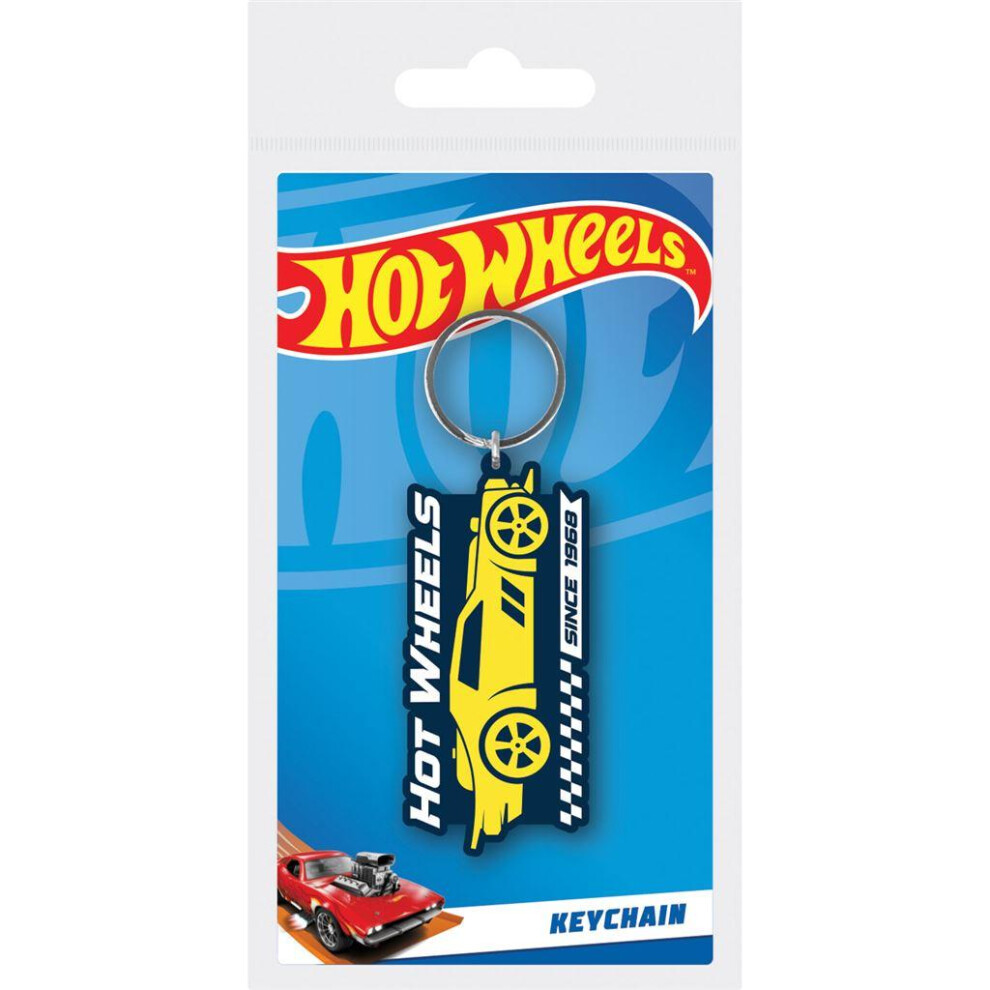 Hot Wheels Since 1968 PVC Keyring