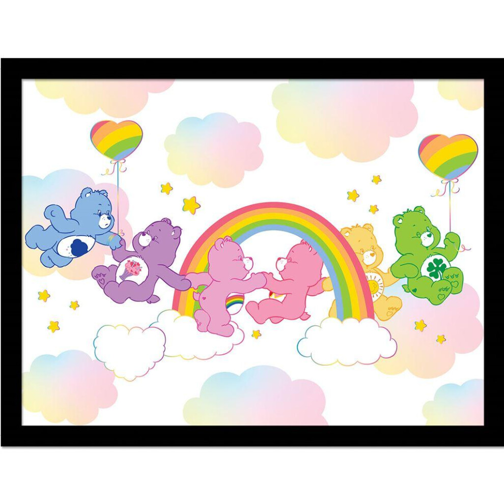 Care Bears Rainbow Framed Poster