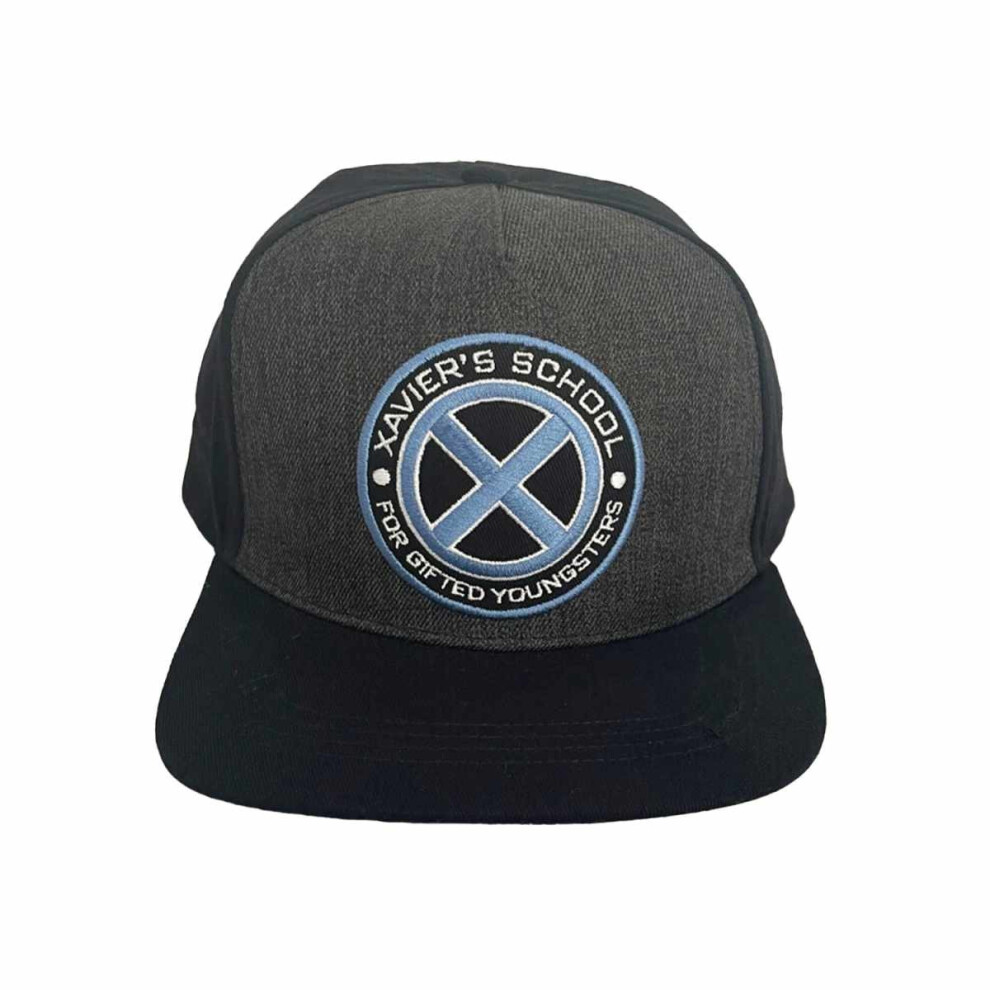Marvel Comics Unisex Adult X-Men - Xavier Logo Snapback Cap