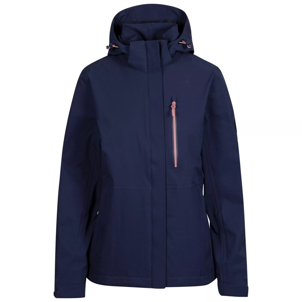 Women's Trespass Womens/Ladies Katya DLX Waterproof Jacket - Navy - Size: 6