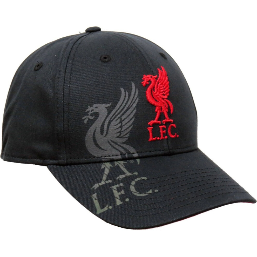 (One Size, Black) Liverpool FC Obsidian Cap