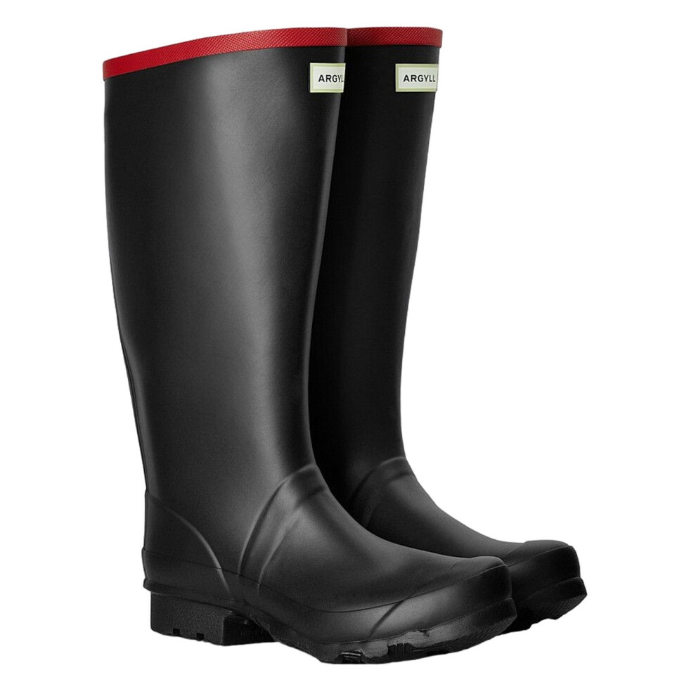 (5 UK, Black) Hunter Mens Argyll Mid Cut Wellington Boots