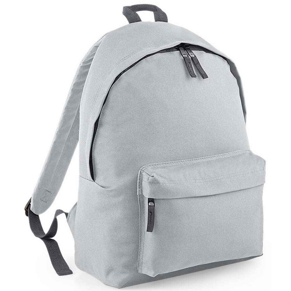 (One Size, Light Grey/Graphite) Bagbase Original Fashion Backpack