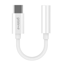 Groov-e Audio Adapter USB-C to 3.5mm Female AUX Adapter 10cm