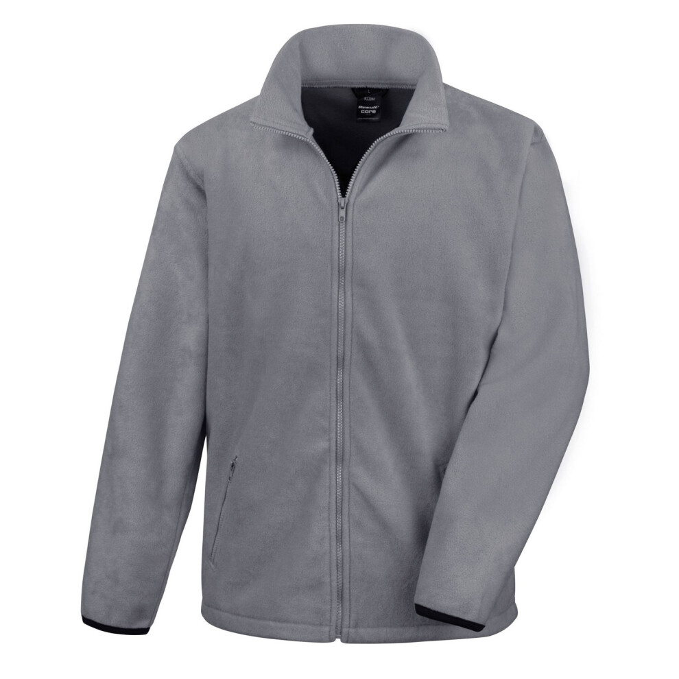 (3XL, Pure Grey) Result Core Mens Norse Outdoor Fleece Jacket