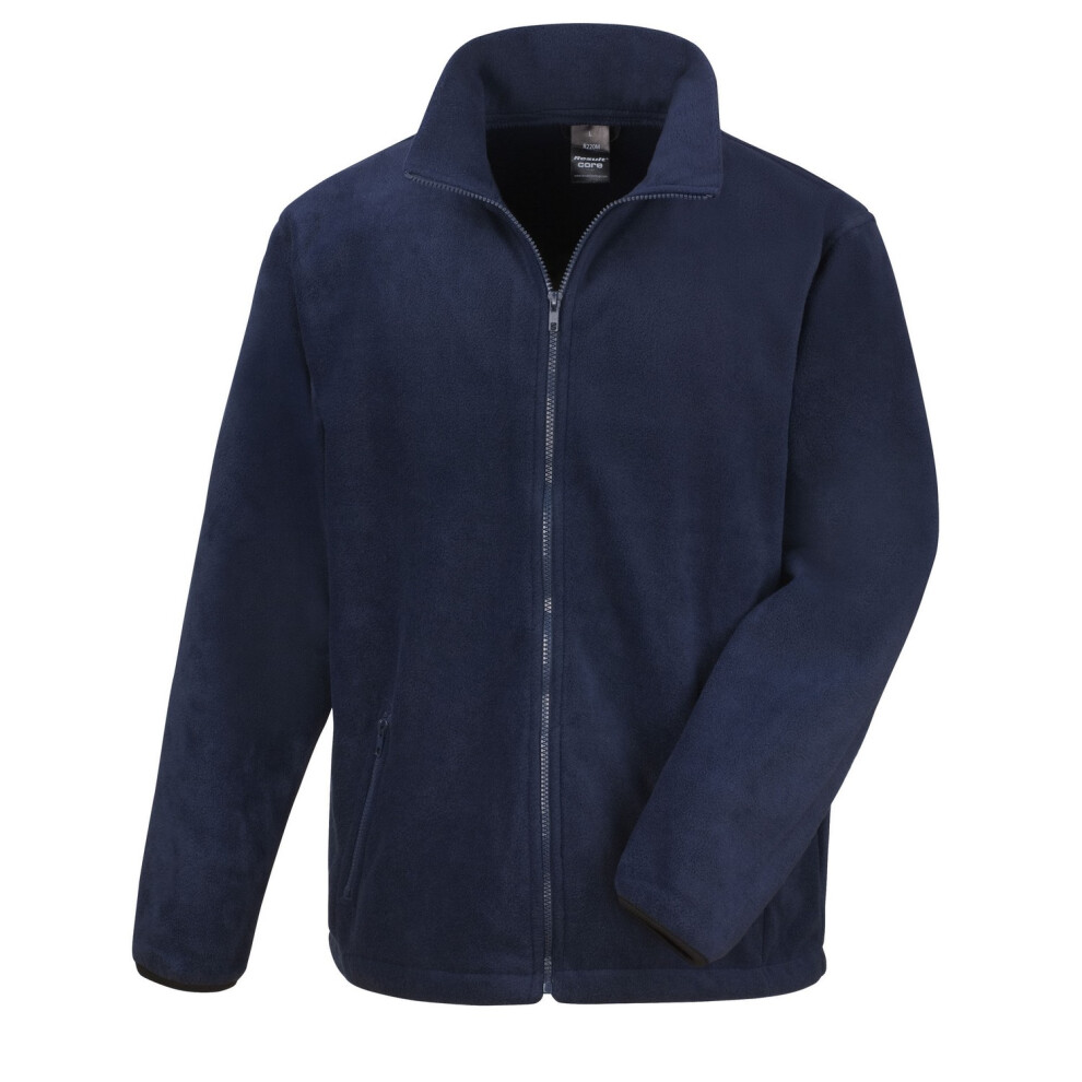 (L, Navy) Result Core Mens Norse Outdoor Fleece Jacket