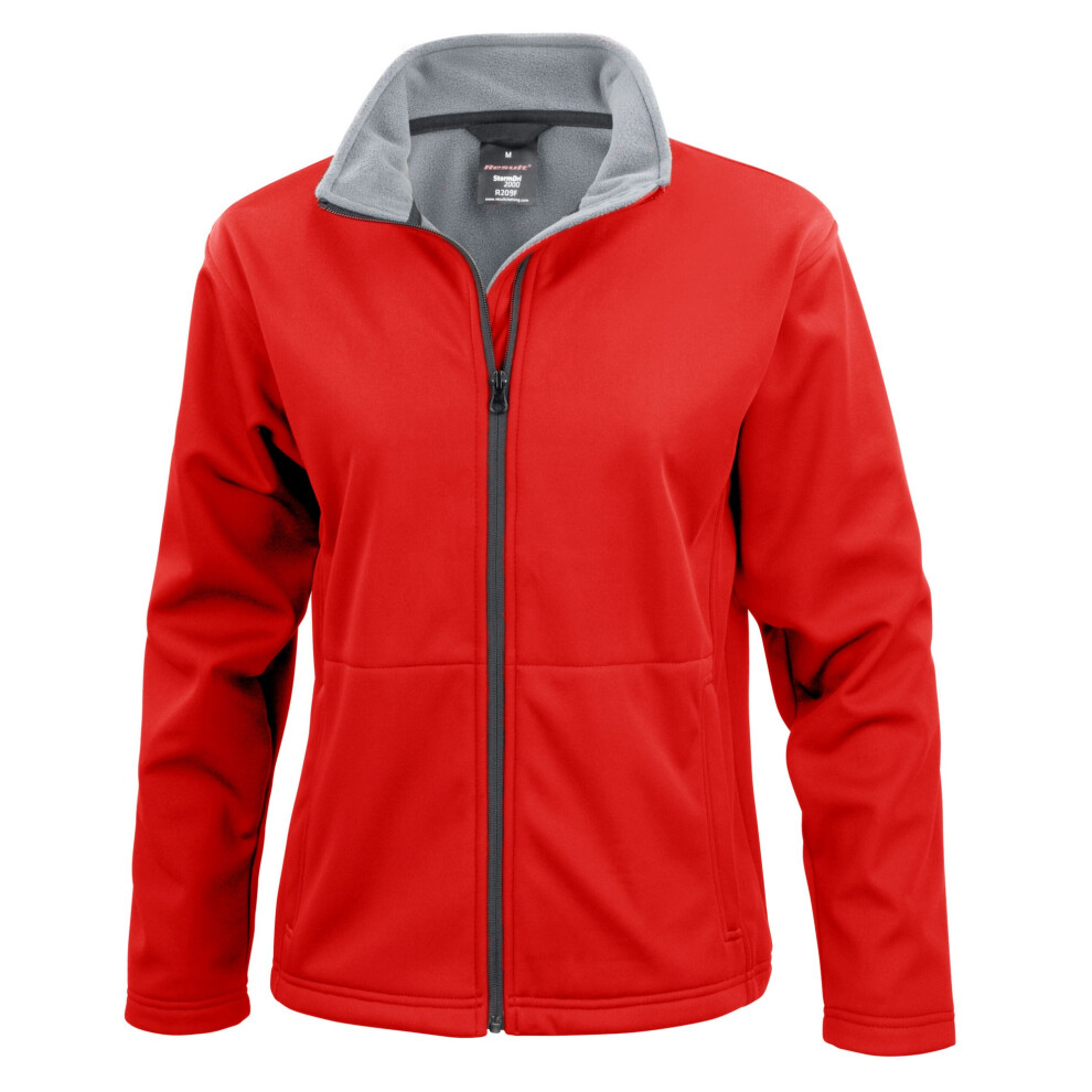 (XXL, Red) Result Core Womens/Ladies Soft Shell Jacket