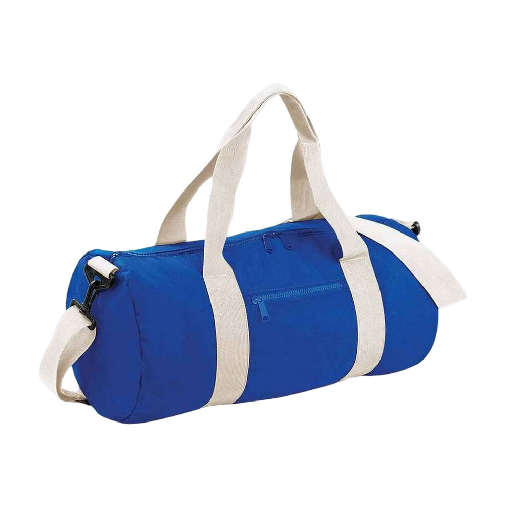 (One Size, Bright Royal Blue/Off White) Bagbase Original 20L Duffle Bag