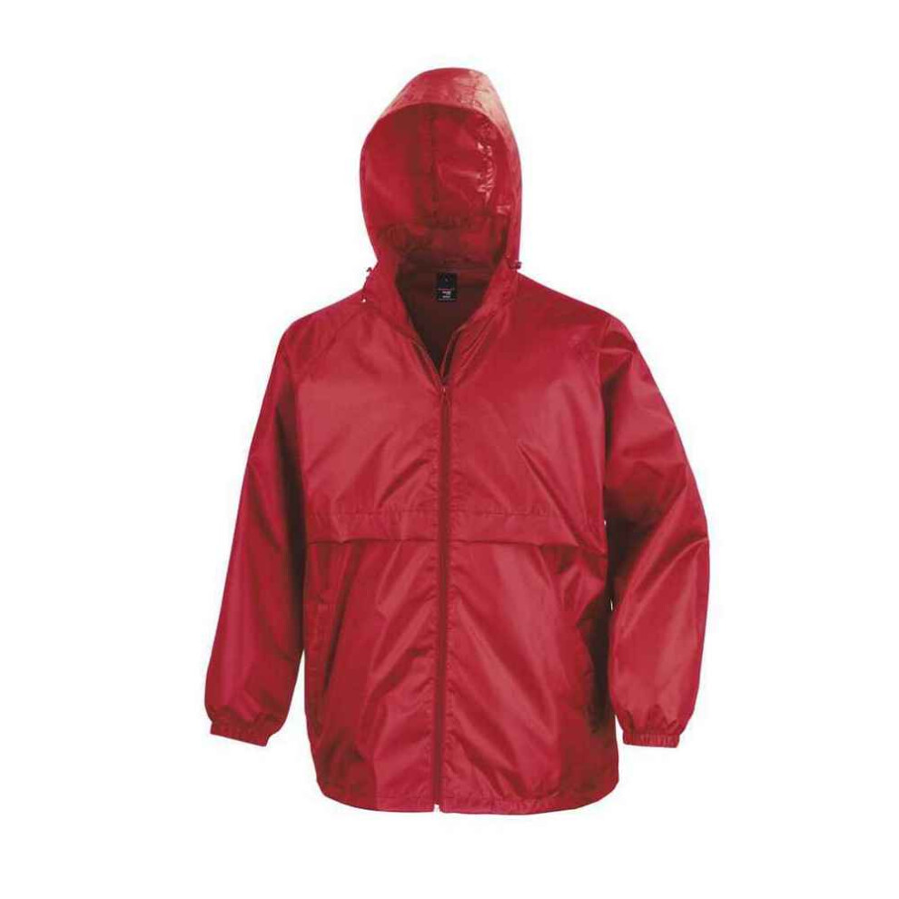 (XL, Red) Result Core Unisex Adult Core Lightweight Waterproof Jacket